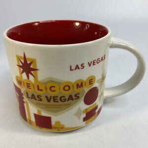 2012 Starbucks Coffee Mug Las Vegas You Are Here Collectible 2019 Iconic Strip
